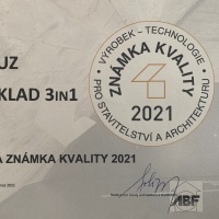 Zlatá známka kvality 2021_diplom